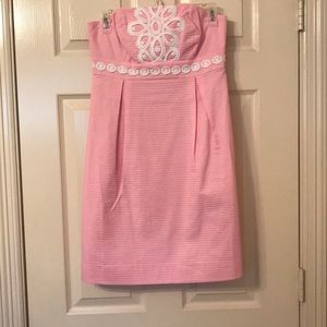 Lilly Pulitzer strapless dress